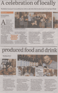 Luisco Chocolate, Kitchen Courtyard article